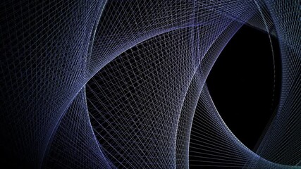 Wall Mural - abstract blue mesh background