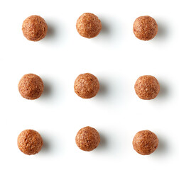 Poster - breakfast cereal balls