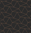 Continuous Ornament Graphic Rhombus Array Pattern. Seamless Ornate Vector Geo Wallpaper Texture. Repeat Fashion Artdeco 