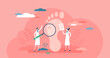© VectorMine - Podiatry as medicine brunch devoted to foot and ankle tiny persons concept