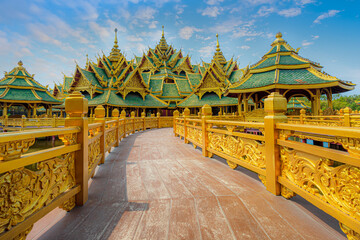 Enlightened City Hall is located in the ancient province of Samut Prakan