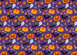 Halloween background material / vector