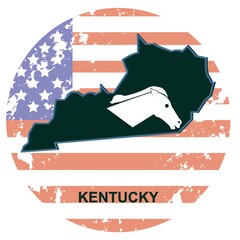 Sticker - kentucky state