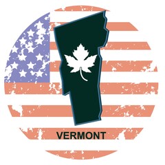 Wall Mural - vermont state