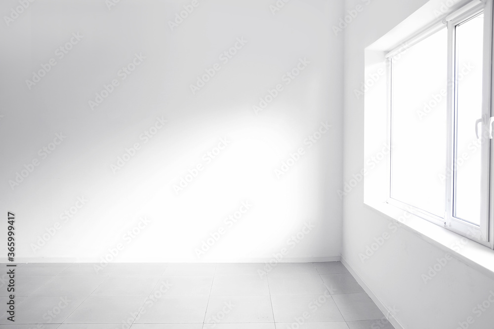 Interior of empty spacious room