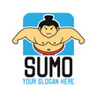 © sultan - sumo icon with text space for your slogan tag line, vector illustration