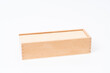 © littlestocker - Wood box on white background