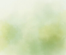 Abstract Fog Background. Pastel Color With Green And Yellow Mist, Smoke.