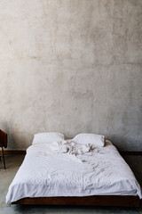 Wall Mural - loft. bed near gray wall