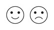 © Bon_man - Emoticons icons. Pack of symbols for design website, mobile app, printed material, etc.