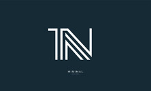 Alphabet Letter Icon Logo TN