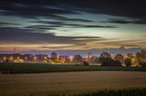 Fototapeta Fototapety z widokami - panorama miasta Opole w nocy