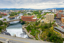 Panorama Of Spokane