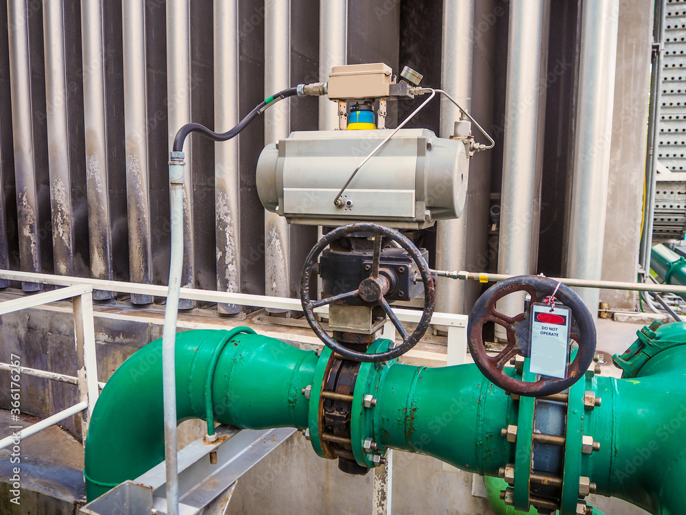 Pneumatic valve for On-Off type which apply industrial zone and popular ...