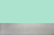 © New Africa - Empty stone surface on mint background. Mockup for design