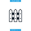 © fafostock - Fence Icon Vector Design Template