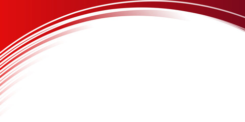 Wall Mural - modern abstract red white cruve wave lines polygonal vector presentation background