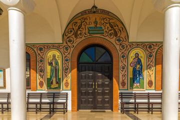 Wall Mural - A typical church view in Cyprus