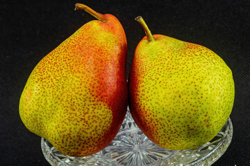 pear on a plate