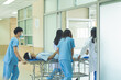 © Ann Rodchua - Medical team working in rush to take emergency patient to operation