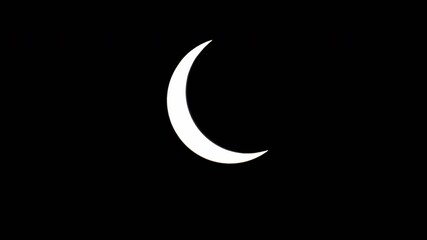 Wall Mural - solar eclipse almost anular, total phase of the eclipse. static shoot showing the eclipse. tight det