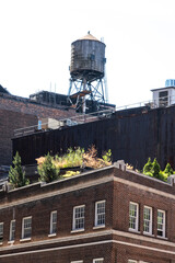 Canvas Print - Water storage tower
