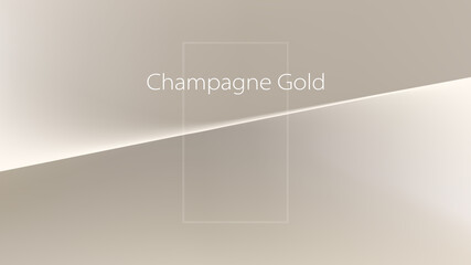Wall Mural - Abstract Simple Champagne Gold Background. Aspect Ratio 16:9. EPS 10 Vector.