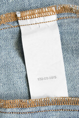 Sticker - Size clothing label