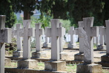 Zeitenlik Is An Allied Military Cemetery And World War I Memorial Park In Thessaloniki, The Largest In Greece