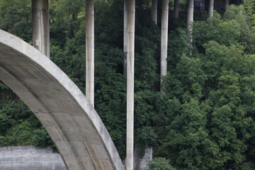 Poster - Rontegi Bridge in Biscay