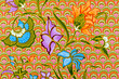 © gamjai - The beautiful of art pattern for traditional clothes  batik pattern.