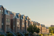Modern Row Houses on a University Campus