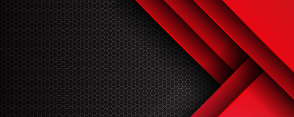 Dark red black grey abstract background for wide banner. old red paper background in Christmas colors with marbled vintage texture in elegant website or textured paper design