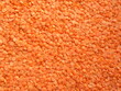 Red color dry Masoor dal lentils