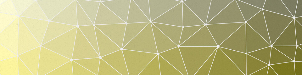 Gold color Abstract color Low-Polygones Generative Art background illustration