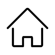 Home Icon House Icon Vector Illustration Simple Design Perfect For All Project