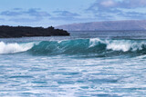 Fototapeta Morze - Intense action surf on South Maui.