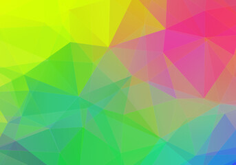 Abstract colorful triangle background. 3D render triangles modern for background wallpaper and Business template.