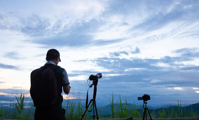 The location of the photographer in the city of Chiang Mai