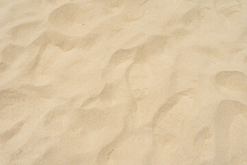 Sticker - Close up of sand texture on the beach