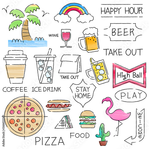テイクアウト イラスト素材 水彩風 Stock Vector Adobe Stock テイクアウト イラスト素材 水彩風 Stock Vector Adobe Stock