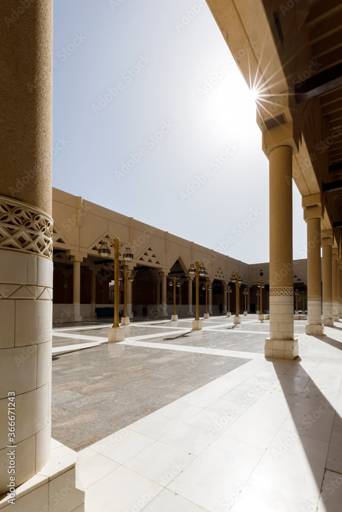Imam Turki bin Abdullah Mosque near Dira Square in downtown Riyadh in ...