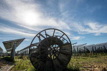 Wall Mural - Solar power station