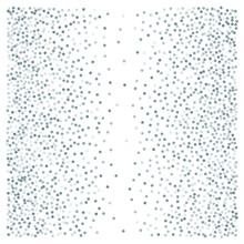 Silver Glitter Background, Metal Christmas Confetti Falling. Light Magic Shining Flying Glitter Dots, Sparkle  Particles Vector Border Backdrop. Shimmer Shiny Halftone