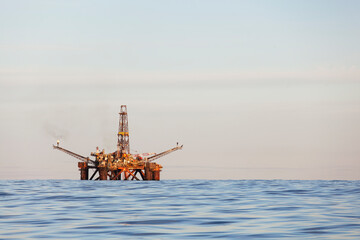 Wall Mural - Offshore oil rig