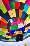 Fototapeta Tęcza - hot air balloon