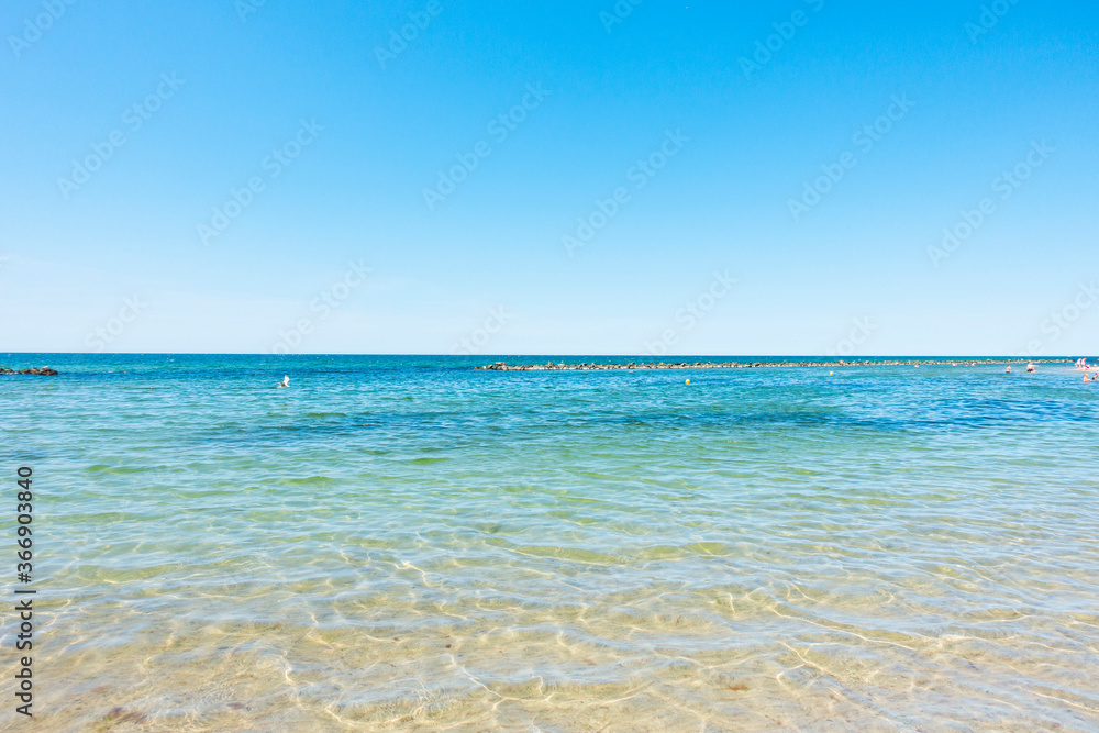 Obraz na płótnie Morze bałtyckie plaża wybrzeże  w salonie