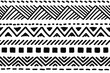 © Good Goods - Ethnic vector seamless pattern. Tribal geometric background, boho motif, maya, aztec ornament illustration. rug textile print texture
