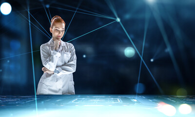 Wall Mural - innovative technologies in science and medicine
