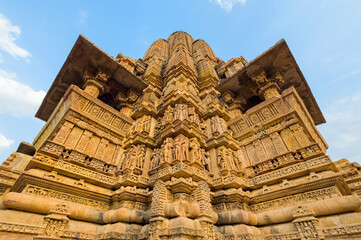 Lakshmana Temple, Khajuraho Group of Monuments, Madhya Pradesh state, India